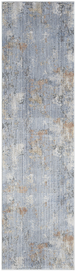 Nourison ABSTRACT HUES ABH01 GREY BLUE Main Image