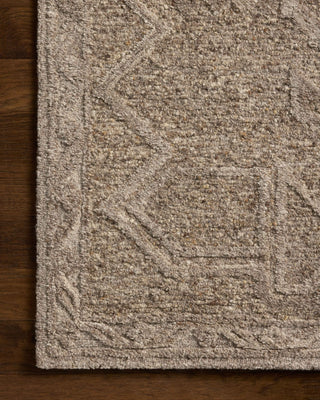 Loloi Mabel MBL-01 Bark / Graphite Area Rug Corner Image