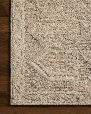 Loloi Mabel MBL-01 Pebble / Mist Area Rug Corner Image