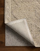 Loloi Mabel MBL-01 Pebble / Mist Area Rug Backing Image