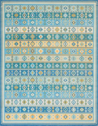 Nourison Madera MAD08 Light Blue Area Rug main image