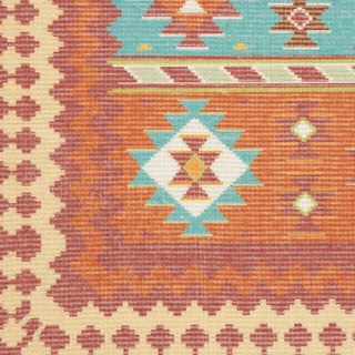 Nourison Madera MAD08 Light Blue Area Rug Swatch Image