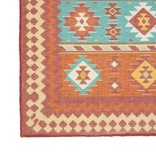Nourison Madera MAD08 Light Orange Area Rug Texture Image