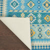Nourison Madera MAD08 Light Orange Area Rug Corner Image