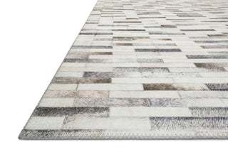 Loloi Maddox MAD-01 Ivory/Grey Area Rug Corner Image