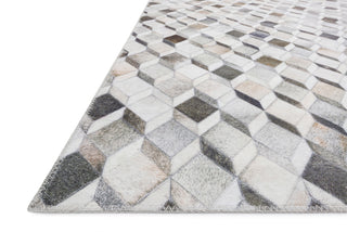 Loloi Maddox MAD-02 Grey/Mocha Area Rug Corner Image