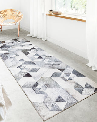 Loloi Maddox MAD-03 Grey/Ivory Area Rug Lifestyle Image Feature