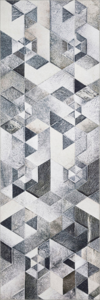 Loloi Maddox MAD-03 Grey/Ivory Area Rug Runner Image