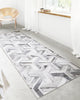 Loloi II Maddox MAD-05 Silver/Ivory Area Rug Lifestyle Image Feature