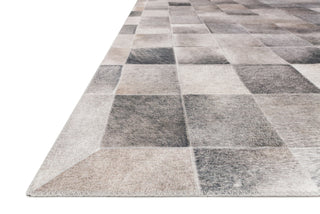 Loloi Maddox MAD-06 Charcoal/Grey Area Rug Corner Image