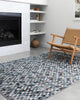 Loloi Maddox MAD-08 Ocean/Grey Area Rug Lifestyle Image Feature