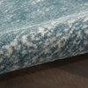 Nourison Maxell MAE06 Ivory/Teal Area Rug by Home Corner Image