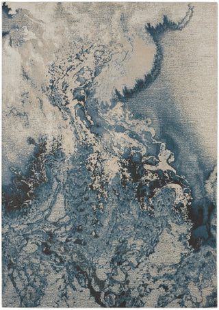 Nourison Maxell MAE08 Ivory/Teal Area Rug by Home Main Image