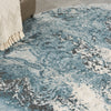 Nourison Maxell MAE08 Ivory/Teal Area Rug by Home Corner Image