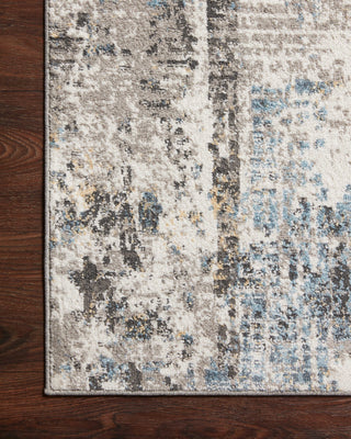 Loloi II Maeve MAE-02 Slate/Mist Area Rug Corner Image