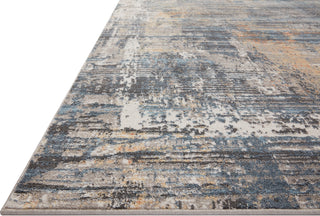 Loloi II Maeve MAE-03 Slate/Apricot Area Rug Corner Image