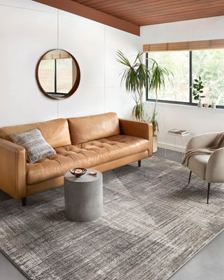 Loloi II Maeve MAE-04 Granite/Gold Area Rug Lifestyle Image Feature