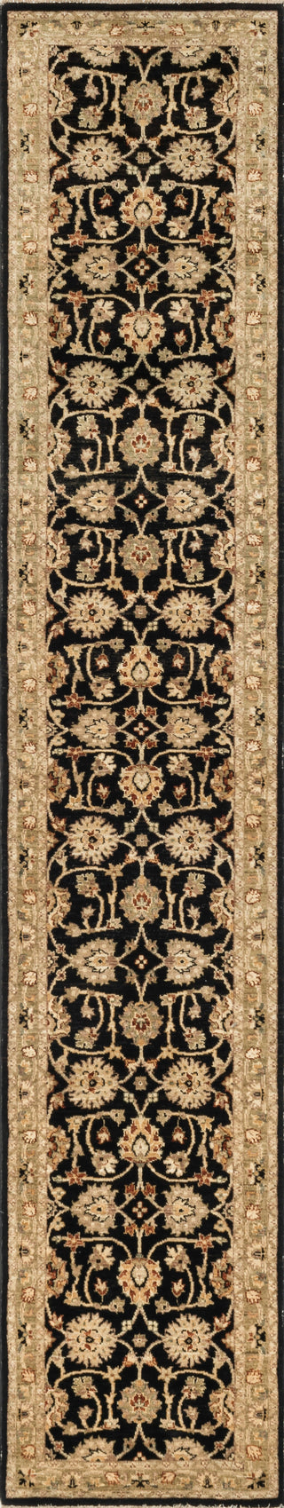 Loloi Majestic MM-01 Black/Ivory Area Rug Runner Image