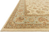 Loloi Majestic MM-07 Ivory/Blue Area Rug Corner Image