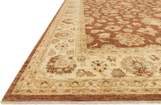 Loloi Majestic MM-07 Rust/Ivory Area Rug Corner