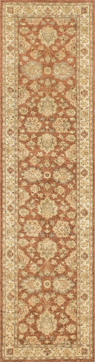 Loloi Majestic MM-07 Rust/Ivory Area Rug Runner Image
