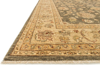 Loloi Majestic MM-08 Smoke/Beige Area Rug Corner Image