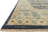 Loloi Majestic MM-10 Indigo / Light Blue Area Rug Corner Image