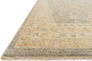 Loloi Majestic MM-11 Mist/Ivory Area Rug Corner Image