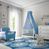 Joy Carpets Claremont Kids Make A Wish Blue Skies Area Rug