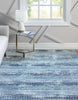 Unique Loom Malibu T-MLBU10 Blue Area Rug