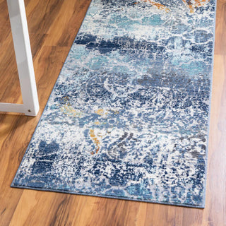 Unique Loom Malibu T-MLBU2 Blue Area Rug