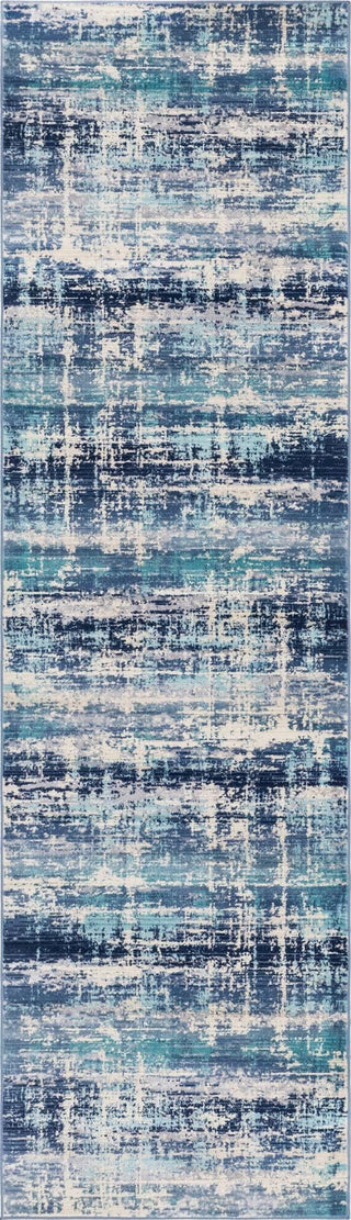 Unique Loom Malibu T-MLBU9 Blue Area Rug