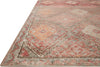 Loloi Malik MAL-01 Dove/Sunset Area Rug by Justina Blakeney Main Image