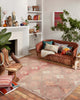 Loloi Malik MAL-01 Dove/Sunset Area Rug by Justina Blakeney Lifestyle Image Feature