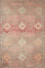Loloi Malik MAL-01 Dove/Sunset Area Rug by Justina Blakeney main image