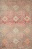 Loloi Malik MAL-01 Dove/Sunset Area Rug by Justina Blakeney Main Image