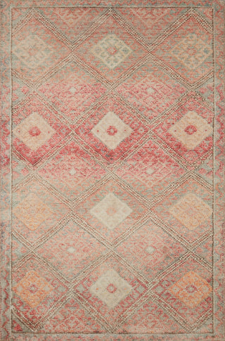 Loloi Malik MAL-01 Dove/Sunset Area Rug by Justina Blakeney Main Image