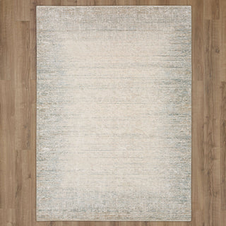 Karastan Solitude Mandawa Cream Dark Grey Area Rug Main Image