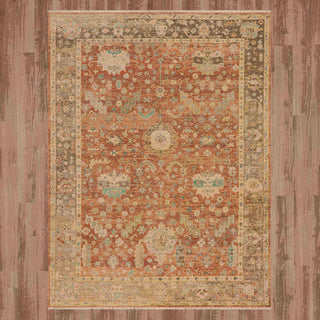 Karastan Sundar Mandir Rust Area Rug Main Image