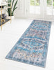 Unique Loom Mangata T-MNG10 Blue Area Rug