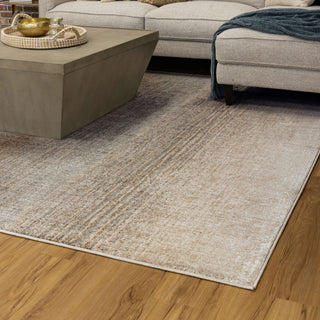 Karastan Milestones Mankota Light Grey Area Rug by Drew and Jonathan Home Lifestyle Image Feature