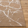 Surya Marmo MAO-2301 Taupe Area Rug Angle
