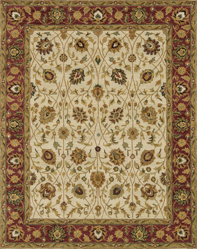 Loloi Maple MP-27 Ivory / Red Area Rug main image