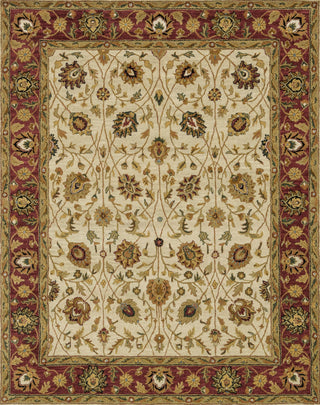 Loloi Maple MP-27 Ivory / Red Area Rug main image