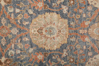 Havila Fine Rugs Mughal H1756 Blue/Rust Area Rug