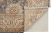 Havila Fine Rugs Mughal H1756 Blue/Rust Area Rug