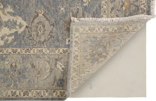 Havila Fine Rugs Mughal H1757 Blue/Gray Area Rug