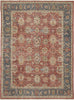 Havila Fine Rugs Mughal H1762 Red/Blue Area Rug