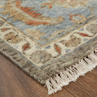 Havila Fine Rugs Mughal H1770 Brown/Blue Area Rug