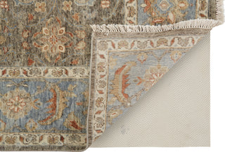 Havila Fine Rugs Mughal H1770 Brown/Blue Area Rug